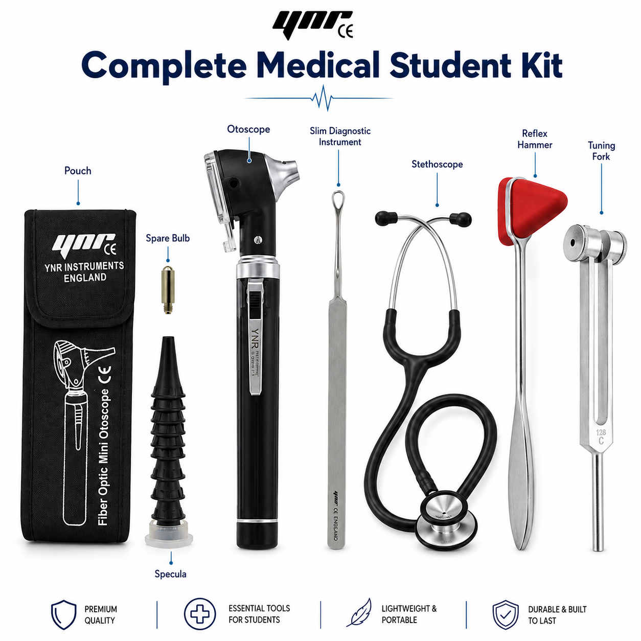 YNR Instruments Medical Student Diagnostic Training Kit