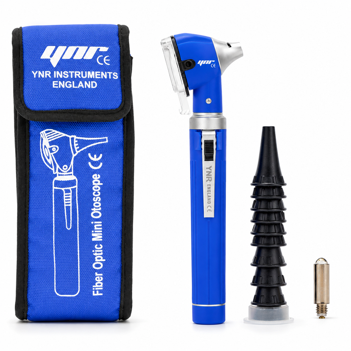 YNR Mini Fibre Optic Otoscope – CE Approved Medical Diagnostic Ear Examination Device – LED Pocket Otoscope for GP,…