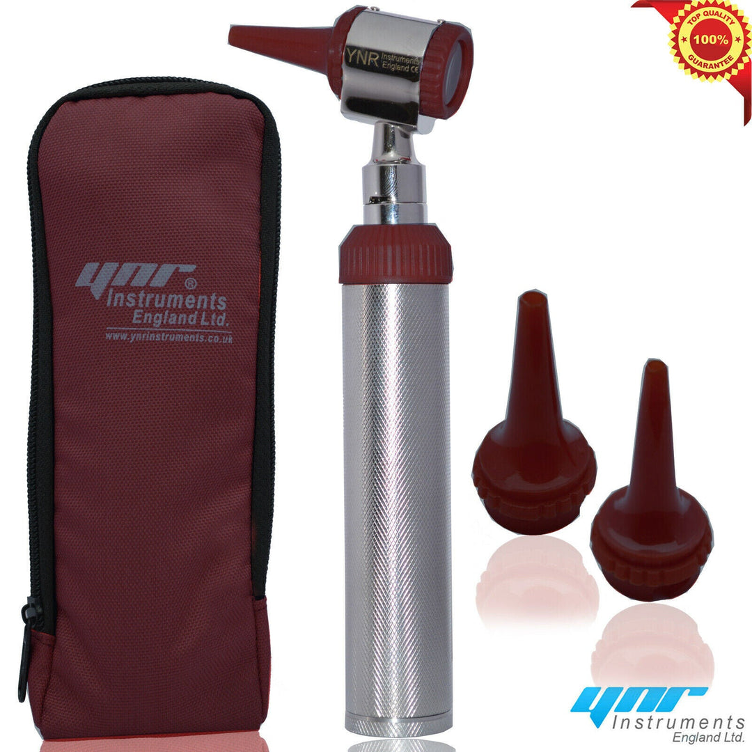 YNR Conventional Otoscope Auriscope – Professional ENT Instrument for Ear and External Auditory Canal Examination with Colour Options