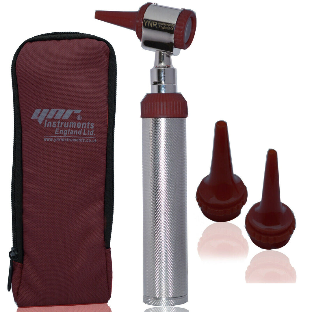 YNR Conventional Otoscope Auriscope – Professional ENT Instrument for Ear and External Auditory Canal Examination with Colour Options