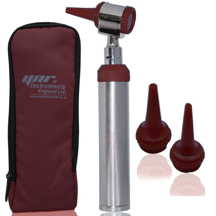YNR Conventional Otoscope Auriscope – Professional ENT Instrument for Ear and External Auditory Canal Examination with Colour Options