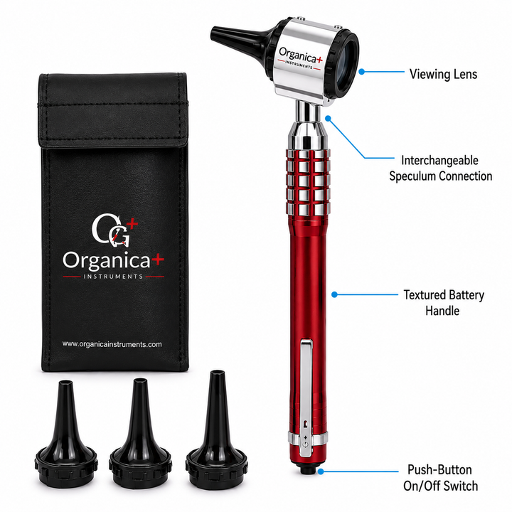 OPI Instruments Mini Penscope Otoscope Pocket Ear Examination Instrument