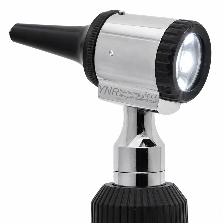 YNR LED Otoscope Auriscope with 4× Magnification – Professional ENT Instrument for Ear and External Auditory Canal Examination