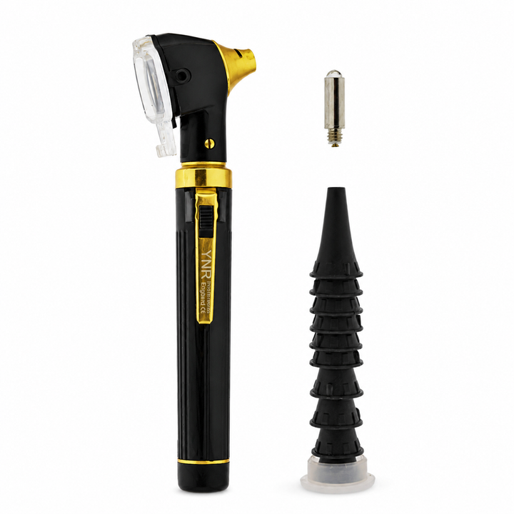 YNR Mini Fibre Optic Otoscope – CE Approved Medical Diagnostic Ear Examination Device – LED Pocket Otoscope for GP,…