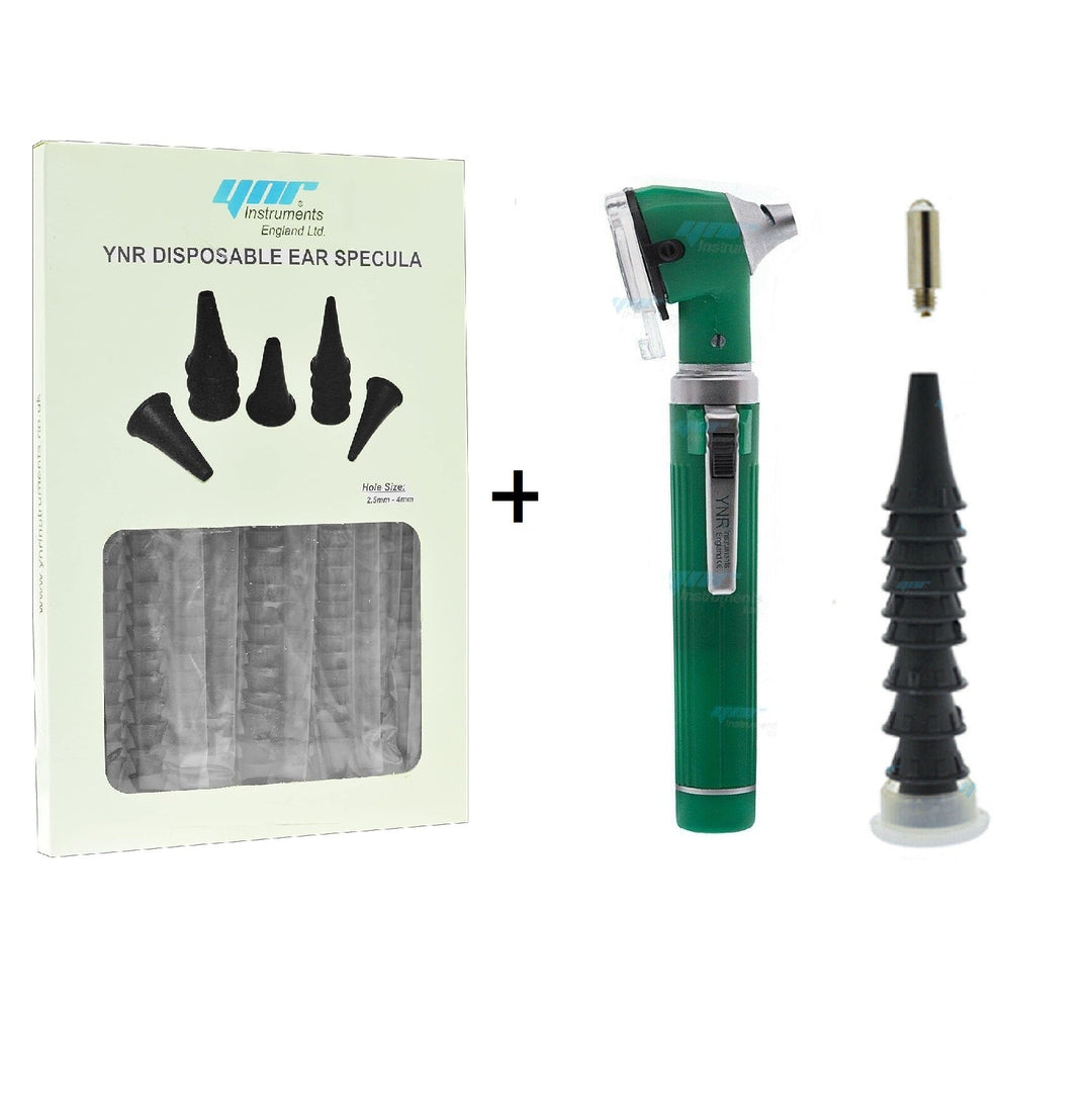 YNR Mini Fiber Otoscope &amp; 300 Disposable Specula Pack BUNDLE – view 5 | YNR Instruments