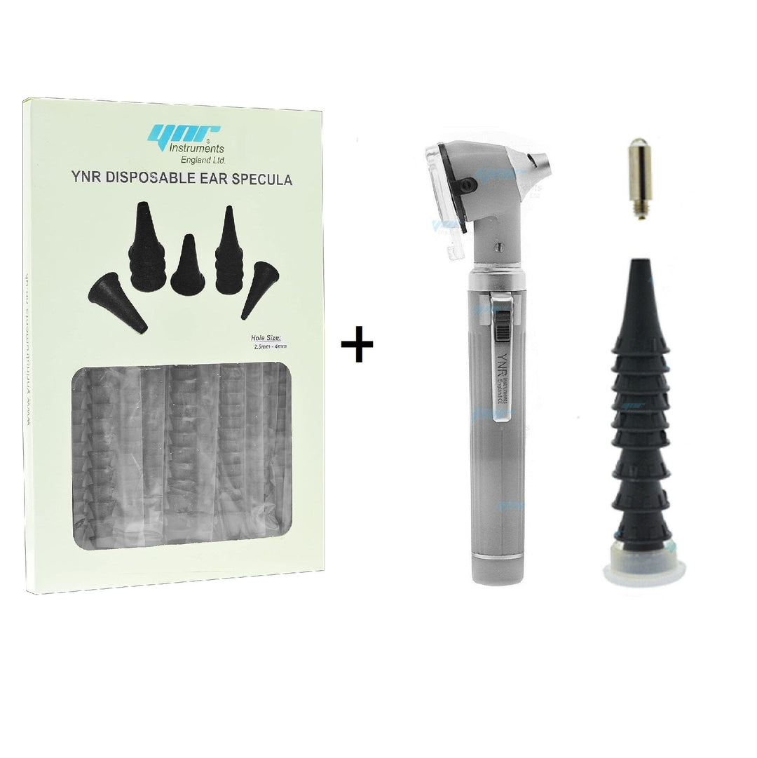 YNR Mini Fiber Otoscope &amp; 300 Disposable Specula Pack BUNDLE – view 6 | YNR Instruments