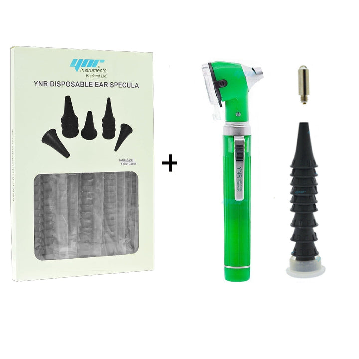 YNR Mini Fiber Otoscope &amp; 300 Disposable Specula Pack BUNDLE – view 7 | YNR Instruments