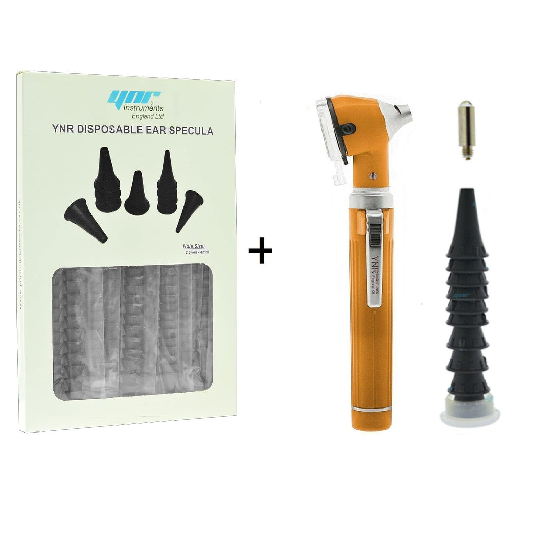YNR Mini Fiber Otoscope &amp; 300 Disposable Specula Pack BUNDLE – view 8 | YNR Instruments