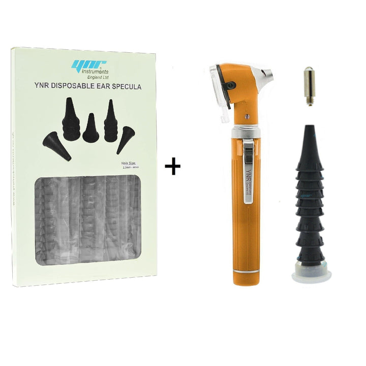YNR Mini Fiber Otoscope &amp; 300 Disposable Specula Pack BUNDLE – view 8 | YNR Instruments