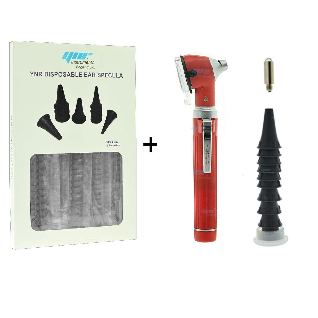 YNR Mini Fiber Otoscope &amp; 300 Disposable Specula Pack BUNDLE – view 11 | YNR Instruments
