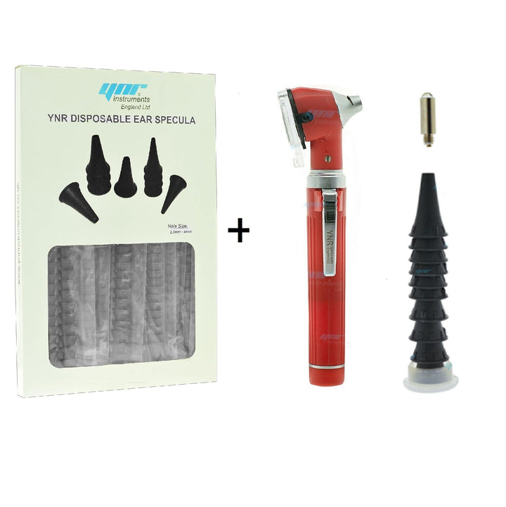 YNR Mini Fiber Otoscope &amp; 300 Disposable Specula Pack BUNDLE – view 11 | YNR Instruments