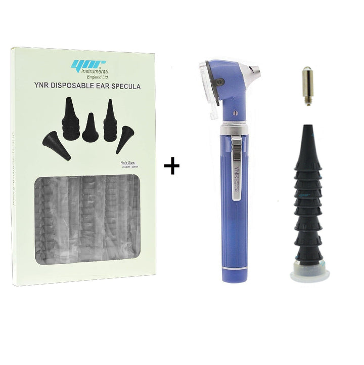 YNR Mini Fiber Otoscope &amp; 300 Disposable Specula Pack BUNDLE – view 12 | YNR Instruments