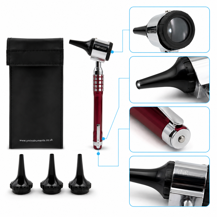 YNR Instruments Mini Penscope Otoscope Pocket Ear Examination Instrument