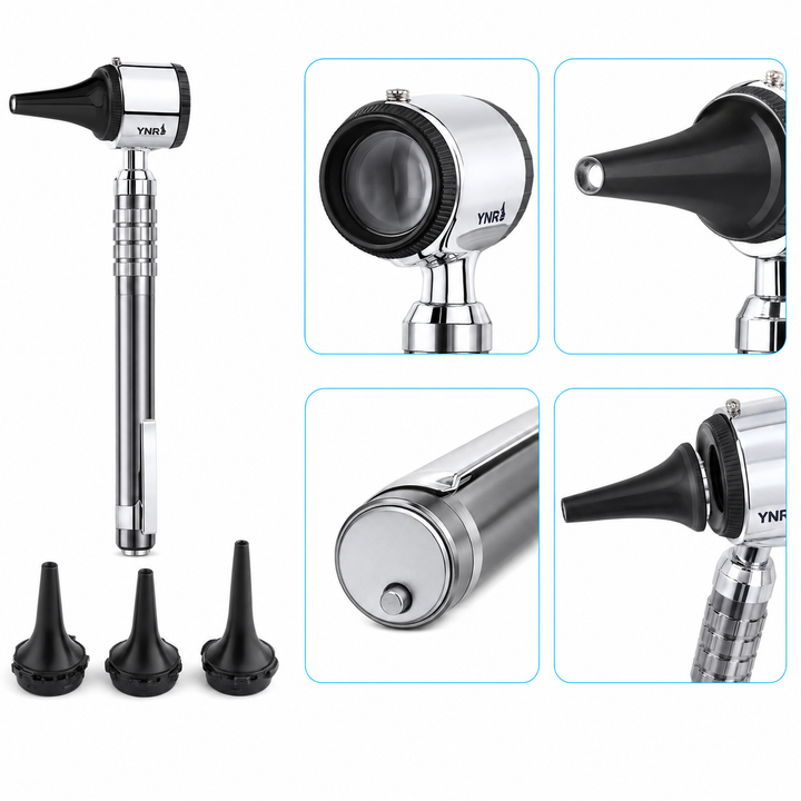 YNR Instruments Mini Penscope Otoscope Pocket Ear Examination Instrument