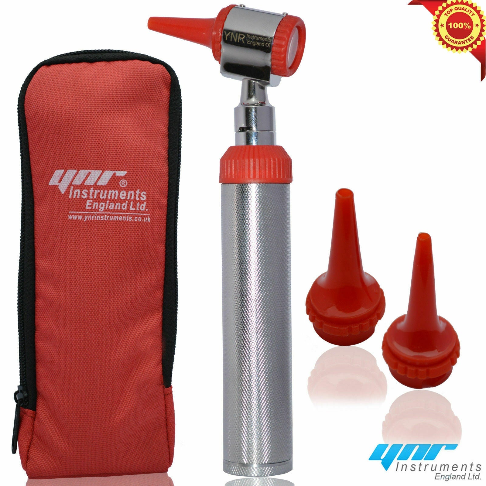YNR Conventional Otoscope Auriscope – Professional ENT Instrument for Ear and External Auditory Canal Examination with Colour Options