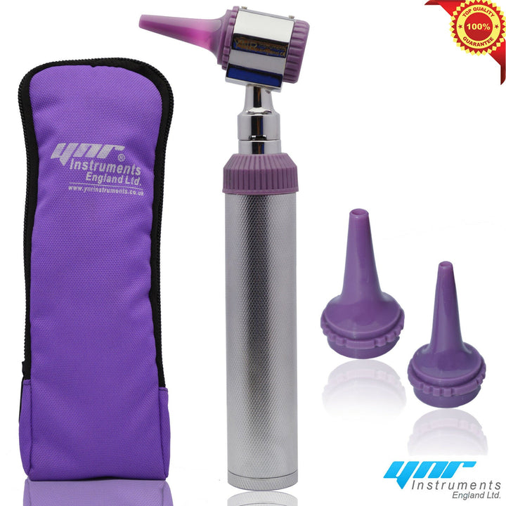 YNR Conventional Otoscope Auriscope – Professional ENT Instrument for Ear and External Auditory Canal Examination with Colour Options