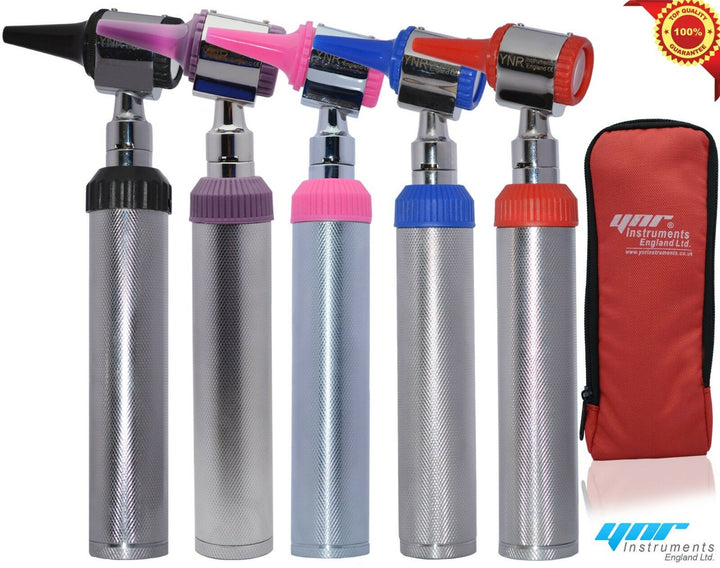 YNR Conventional Otoscope Auriscope – Professional ENT Instrument for Ear and External Auditory Canal Examination with Colour Options