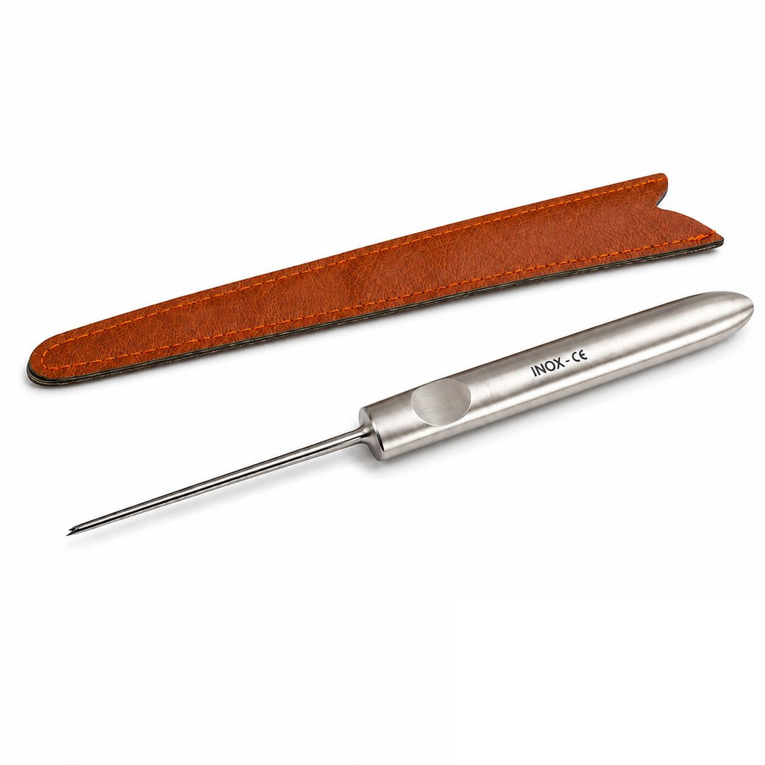 Organica Plus Toenail Cleaner and Nail Chisel with 0.07 mm Tip – Professional Podiatry and Pedicure Tool for Nail Cleaning and Cuticle Care