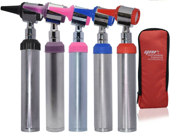 YNR Conventional Otoscope Auriscope – Professional ENT Instrument for Ear and External Auditory Canal Examination with Colour Options