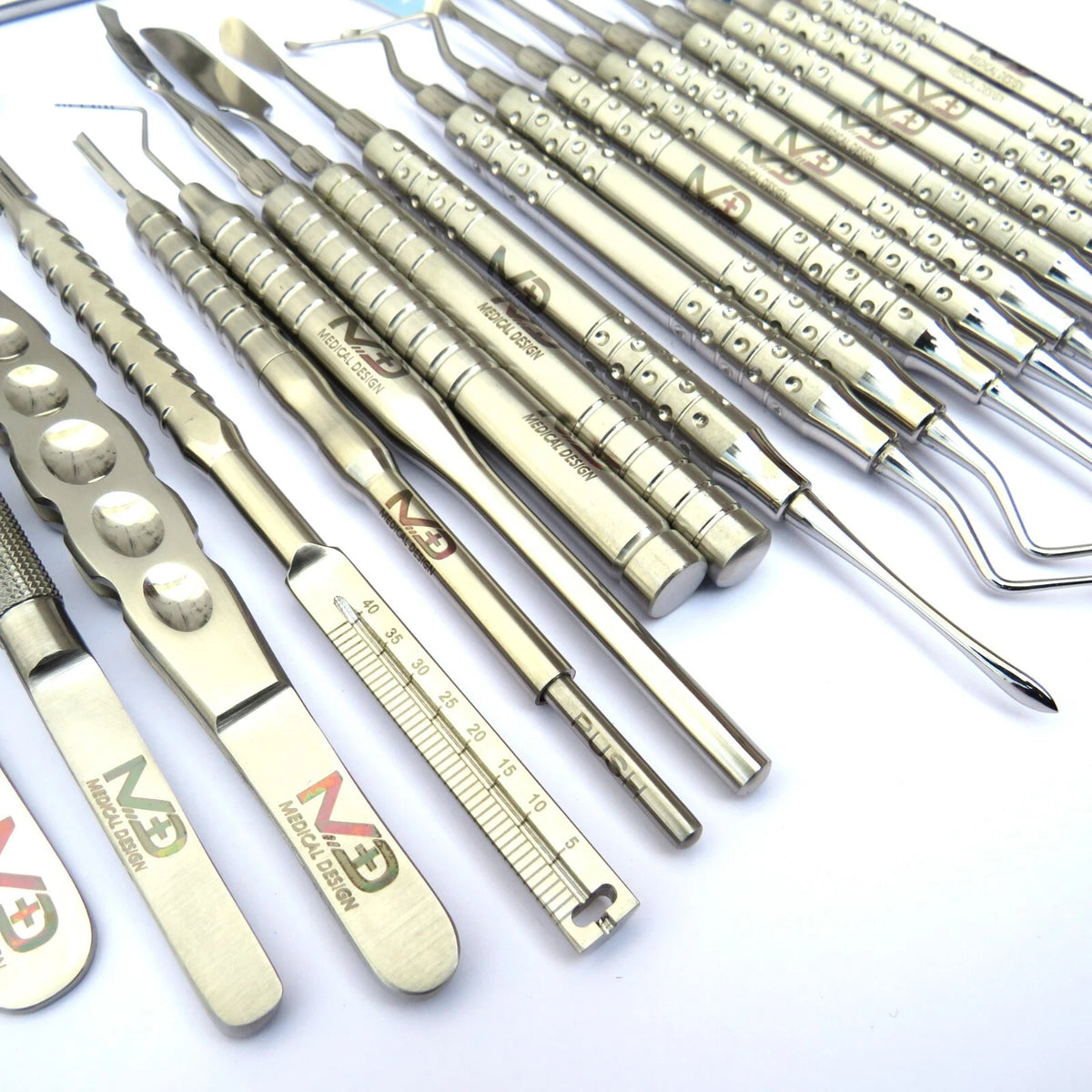 33 Pcs Advanced Implant Kit Oral Surgery Dental Instruments Laboratory Cosmetic