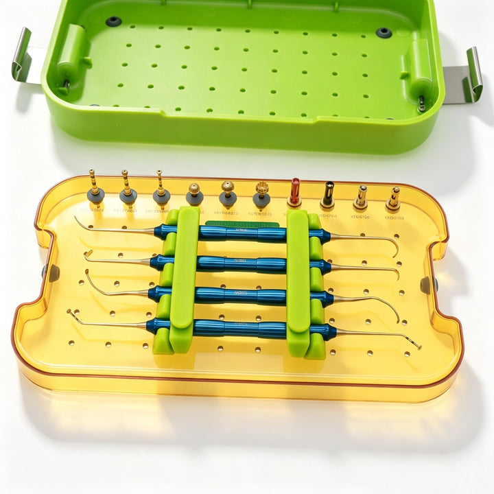 DASK Dental Sinus Implant Elevation Drill Stopper &amp; Hand Instrument Kit