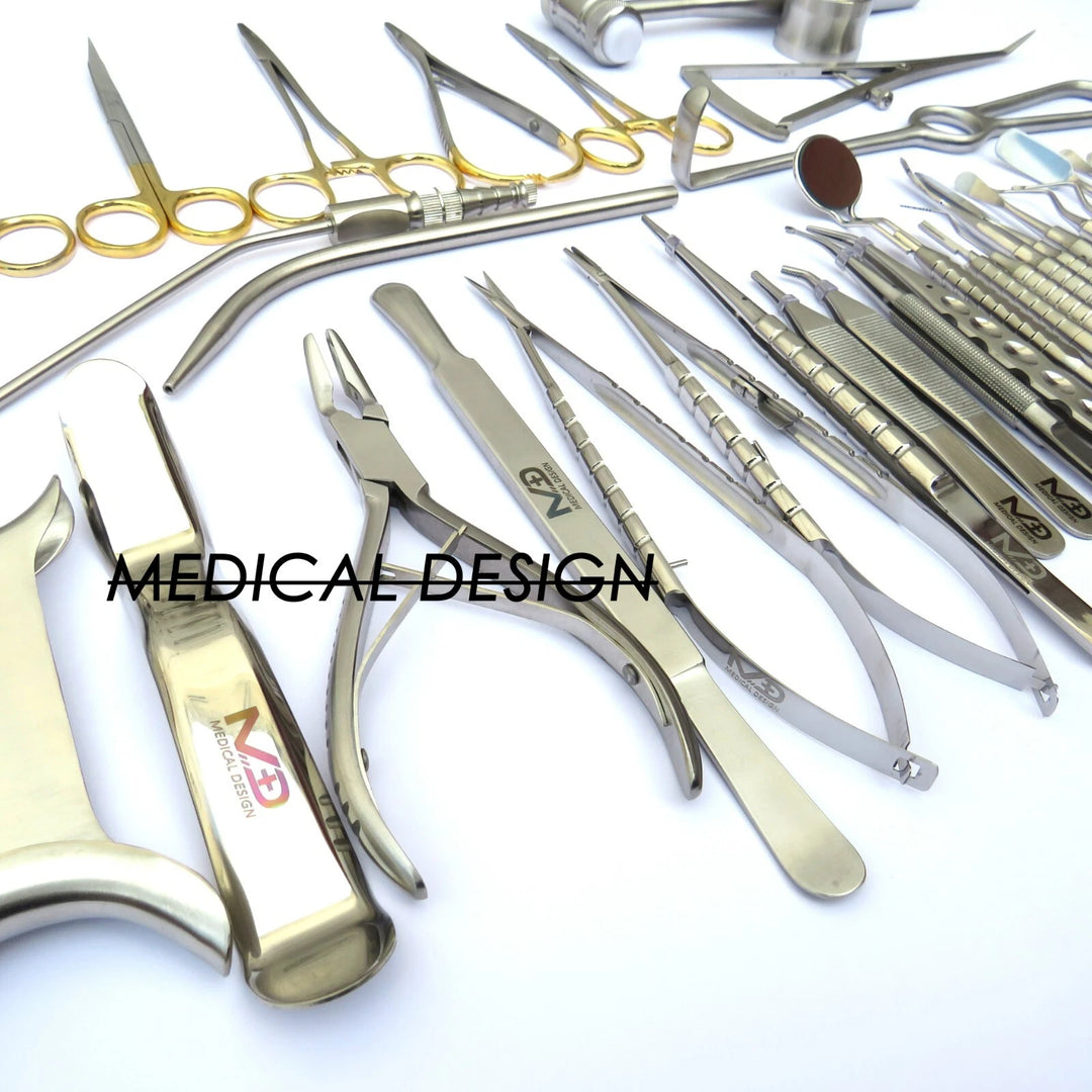 33 Pcs Advanced Implant Kit Oral Surgery Dental Instruments Laboratory Cosmetic