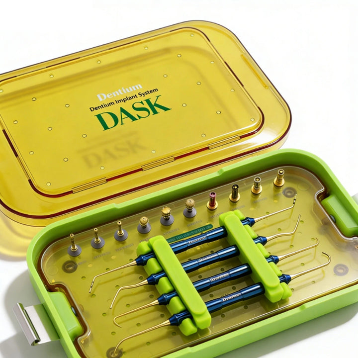 DASK Dental Sinus Lift Kit Lateral Crestal Drills Stoppers Elevation Instruments