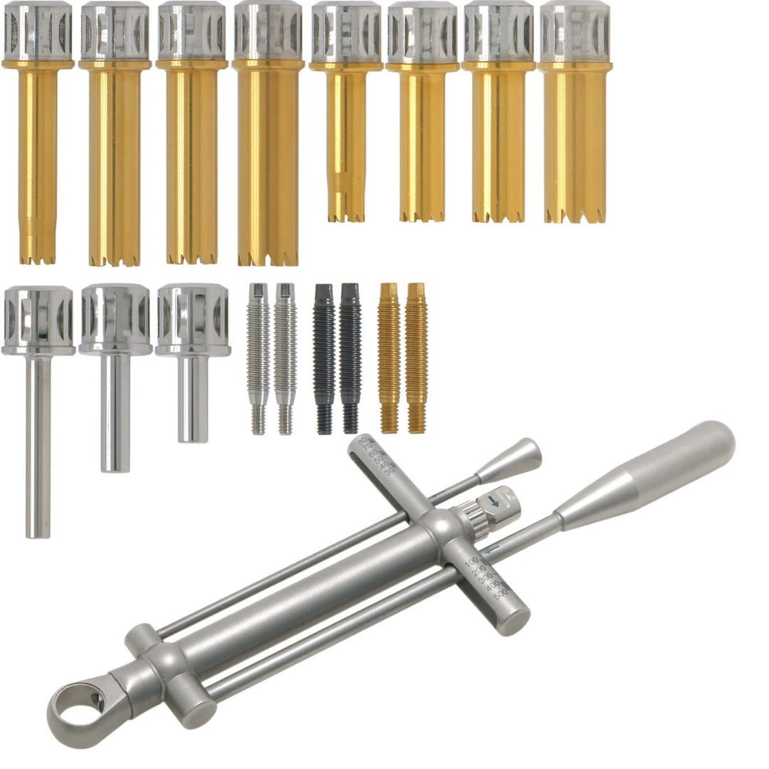 Universal Implant Fixture Removal Kit FR Screw Remover Tool Neobiotech Style