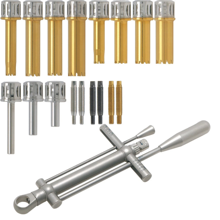 Universal Implant Fixture Removal Kit FR Screw Remover Tool Neobiotech Style