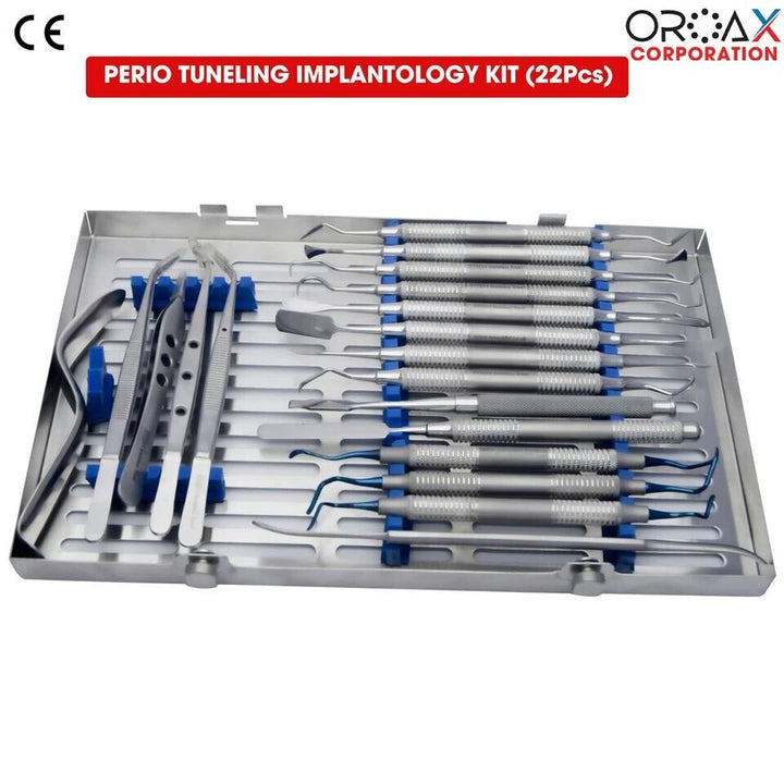 Dental Tunneling Kit Implant Surgery Periodontal Tunneling Procedure Instruments