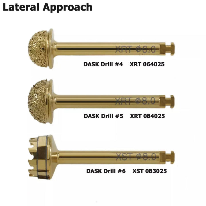 DASK Dental Sinus Implant Elevation Drill Stopper &amp; Hand Instrument Kit
