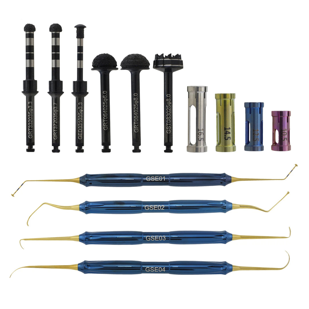 DASK Implant Advanced Sinus Lift Kit Dental Drills Stoppers Elevation Instrument