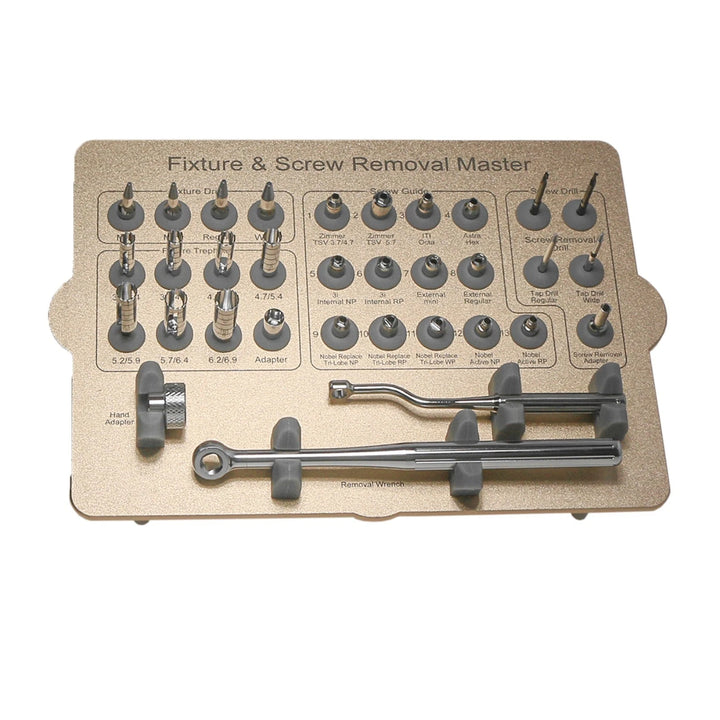 Salvin Implant Rescue Kit MCT FSRK-02 Fixture &amp;amp; Broken Screw Removal Universal