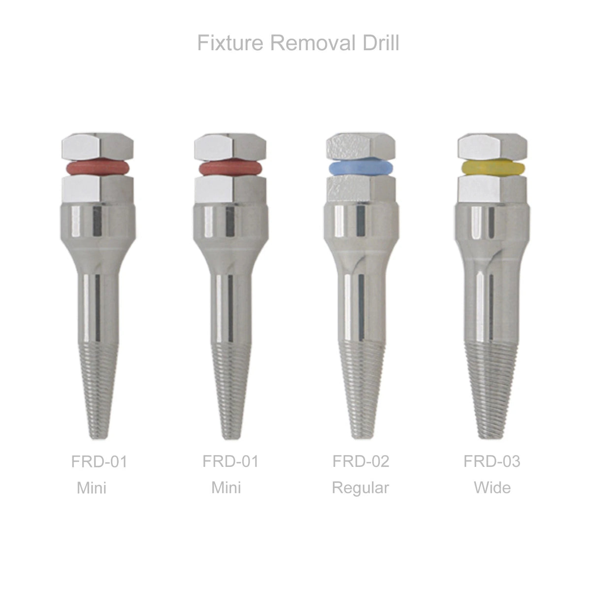 Dental Fixture &amp; Screw Removal Master Screw Fixture Removal Drill Trephine Bur