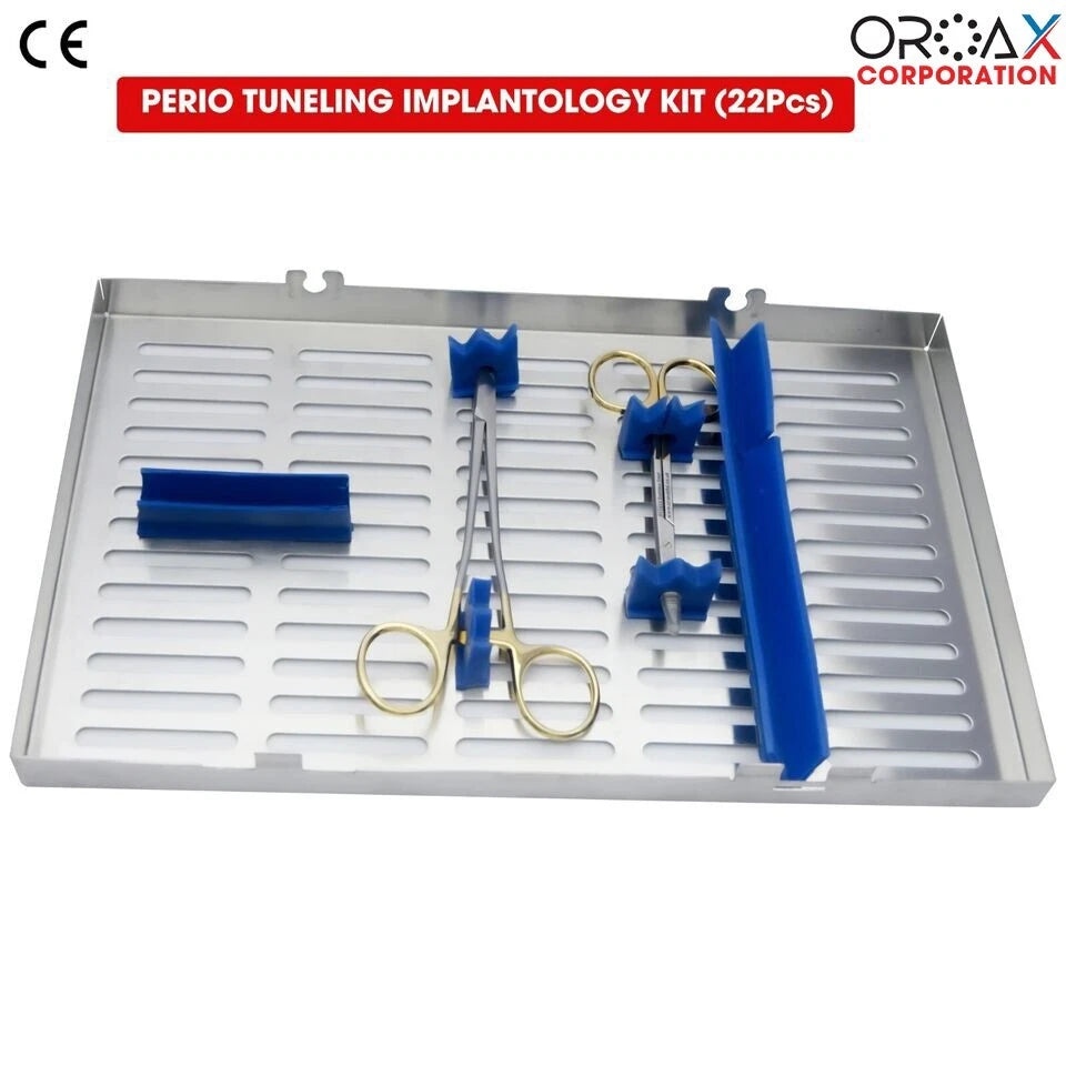 Dental Tunneling Kit Implant Surgery Periodontal Tunneling Procedure Instruments