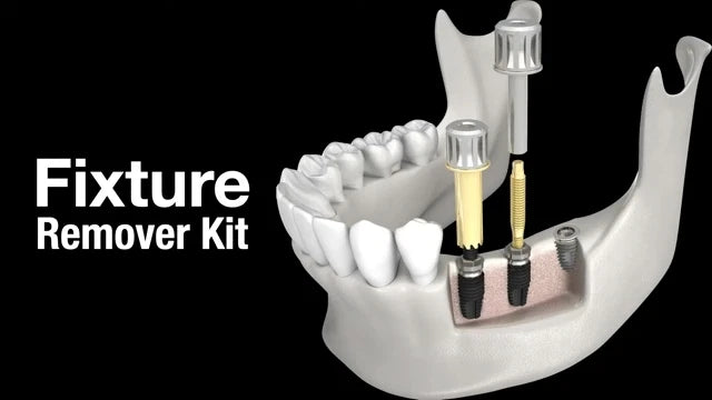 Universal Implant Fixture Removal Kit FR Screw Remover Tool Neobiotech Style