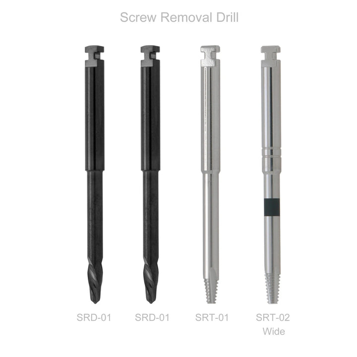 Dental Fixture &amp;amp; Screw Removal Master Screw Fixture Removal Drill Trephine Bur