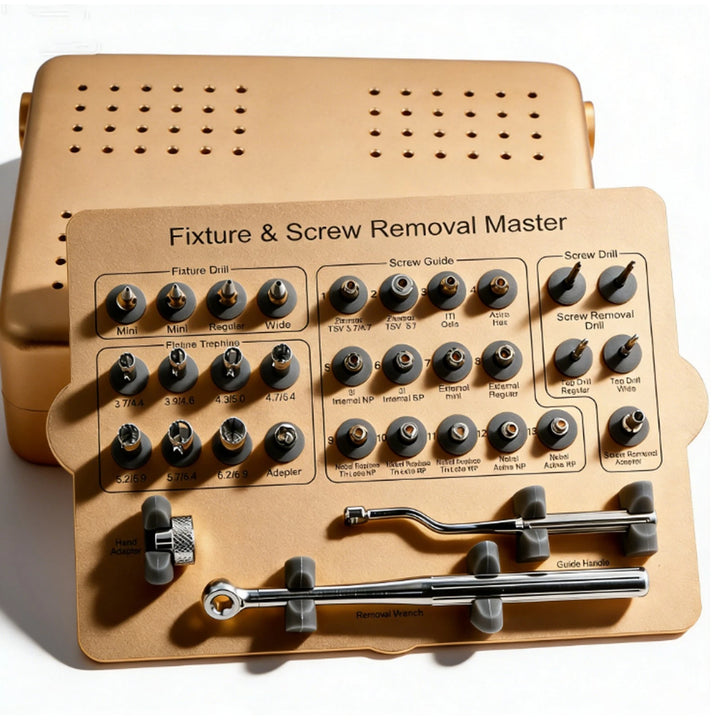 Salvin Implant Rescue Kit MCT FSRK-02 Fixture &amp;amp; Broken Screw Removal Universal