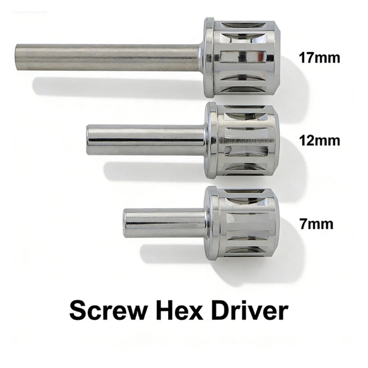 Universal Implant Fixture Removal Kit FR Screw Remover Tool Neobiotech Style