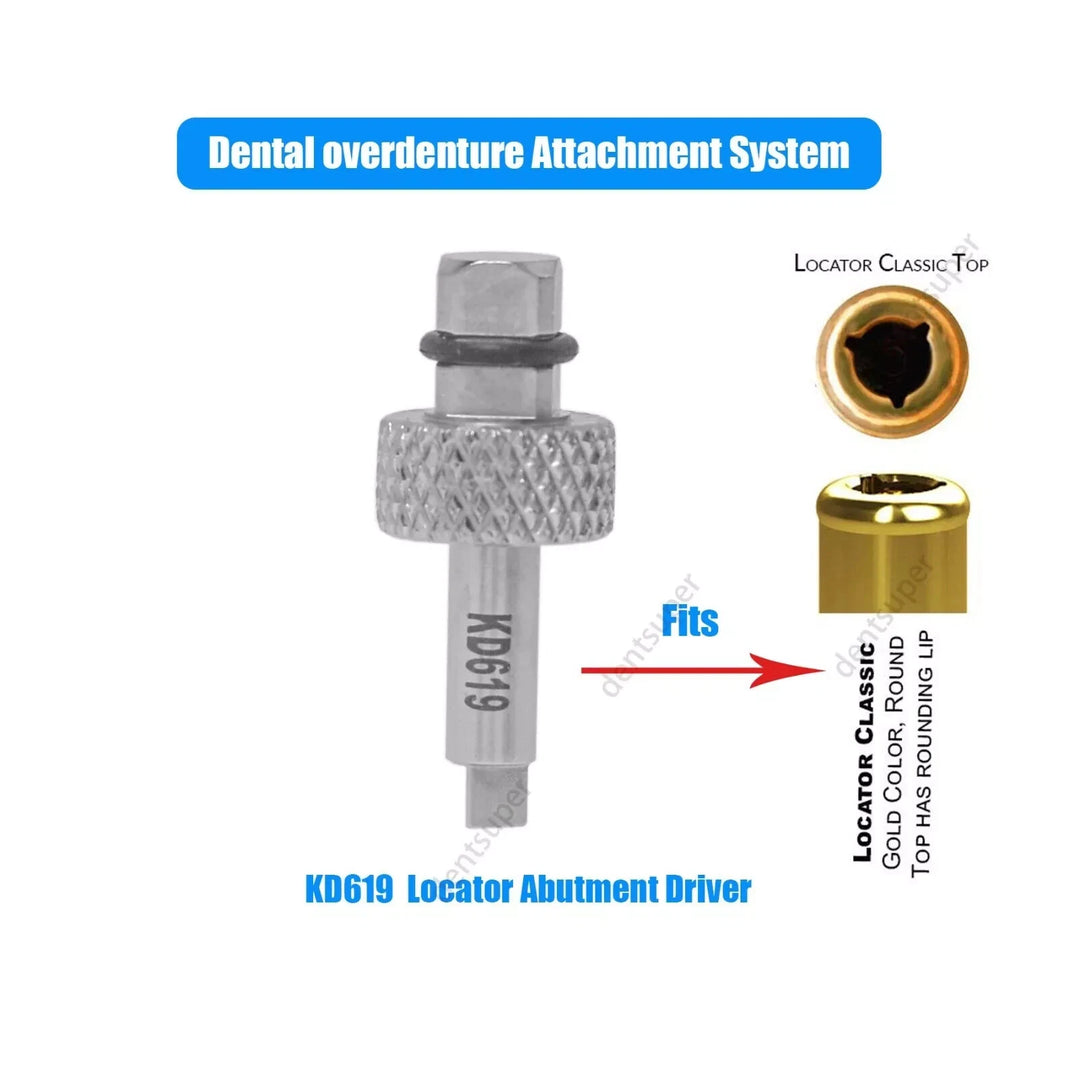 Dental Locator Abutment Tapered For Hiossen/Nobel/<wbr/>Adin/Mis/ITI/Z<wbr/>immer Screw-Vent