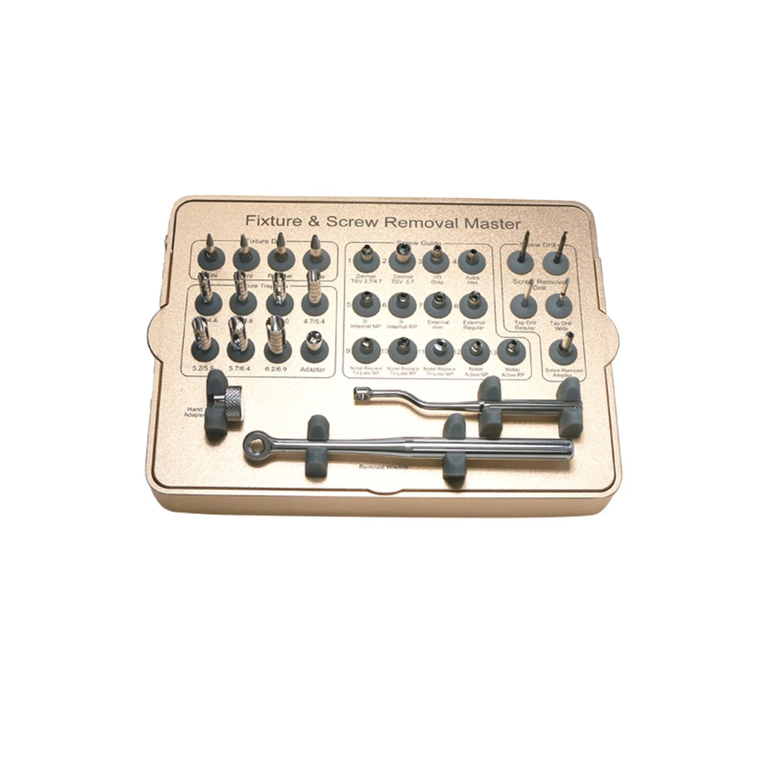 Salvin Implant Rescue Kit MCT FSRK-02 Fixture &amp;amp; Broken Screw Removal Universal