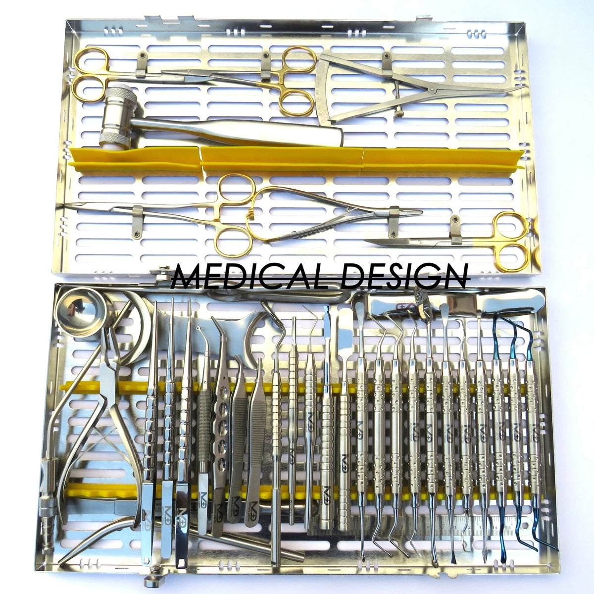 33 Pcs Advanced Implant Kit Oral Surgery Dental Instruments Laboratory Cosmetic