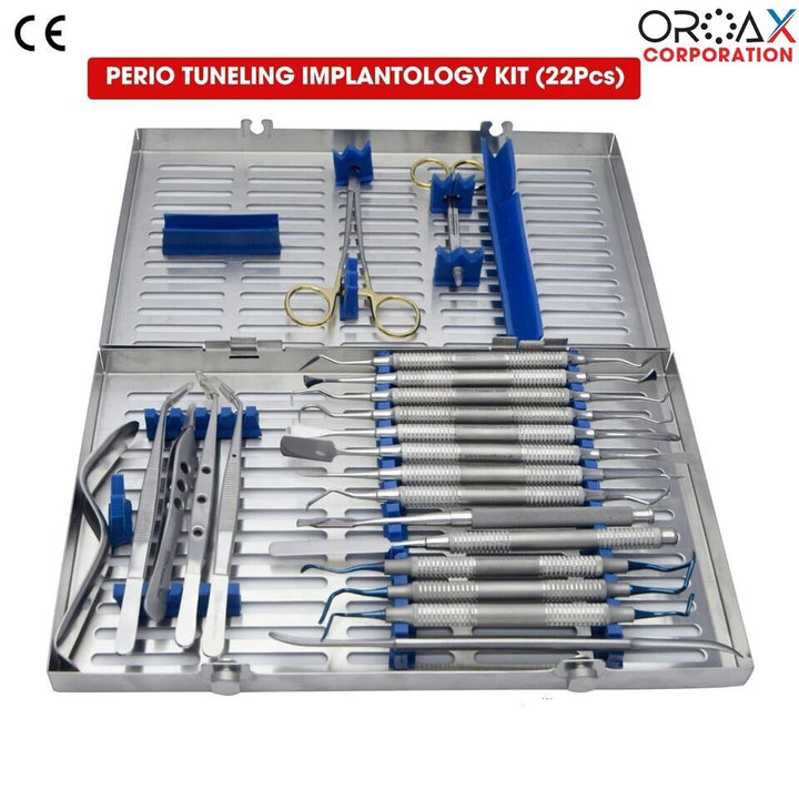 Dental Tunneling Kit Implant Surgery Periodontal Tunneling Procedure Instruments