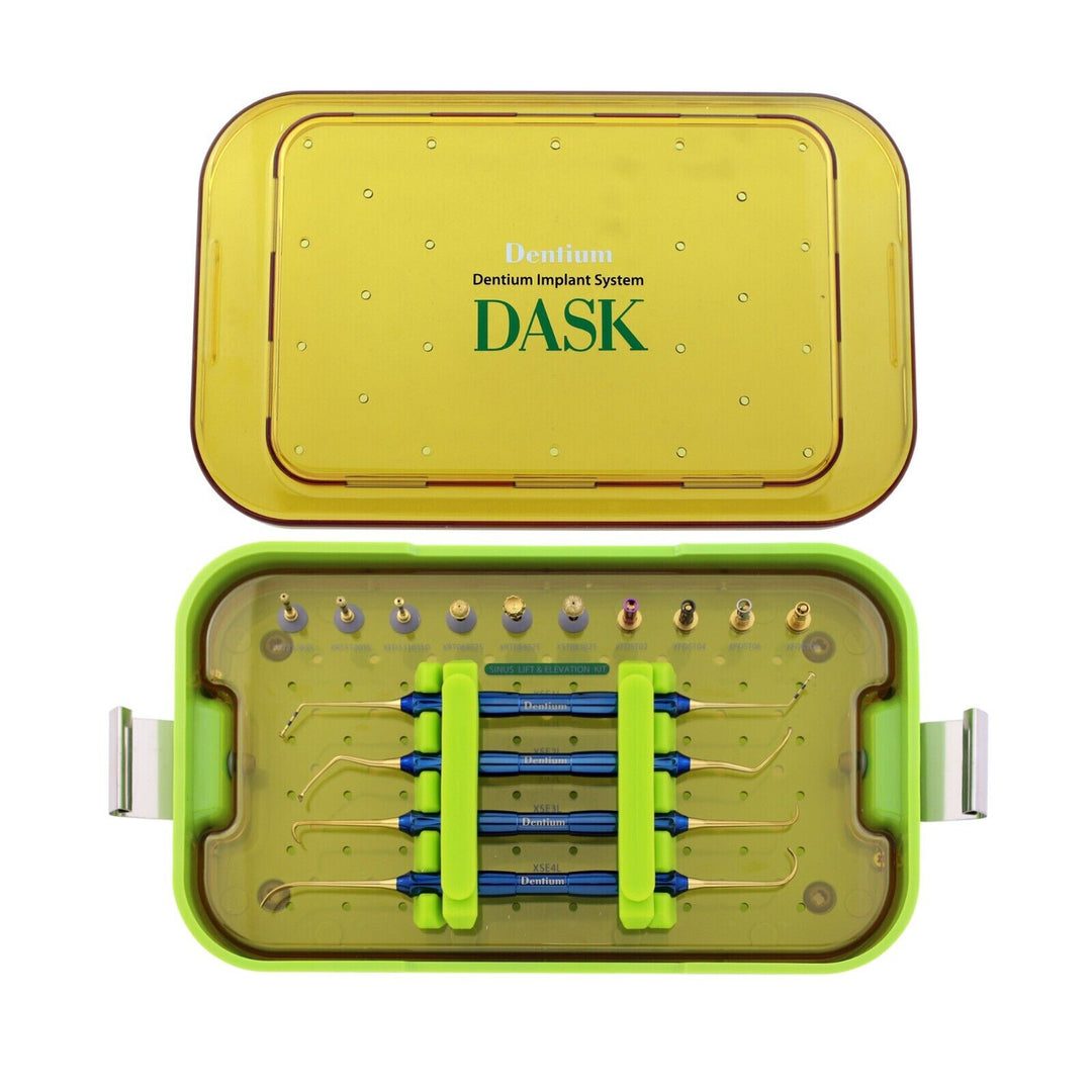 DASK Dental Sinus Implant Elevation Drill Stopper &amp; Hand Instrument Kit