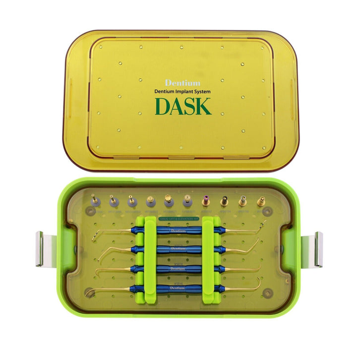 DASK Dental Sinus Implant Elevation Drill Stopper &amp; Hand Instrument Kit